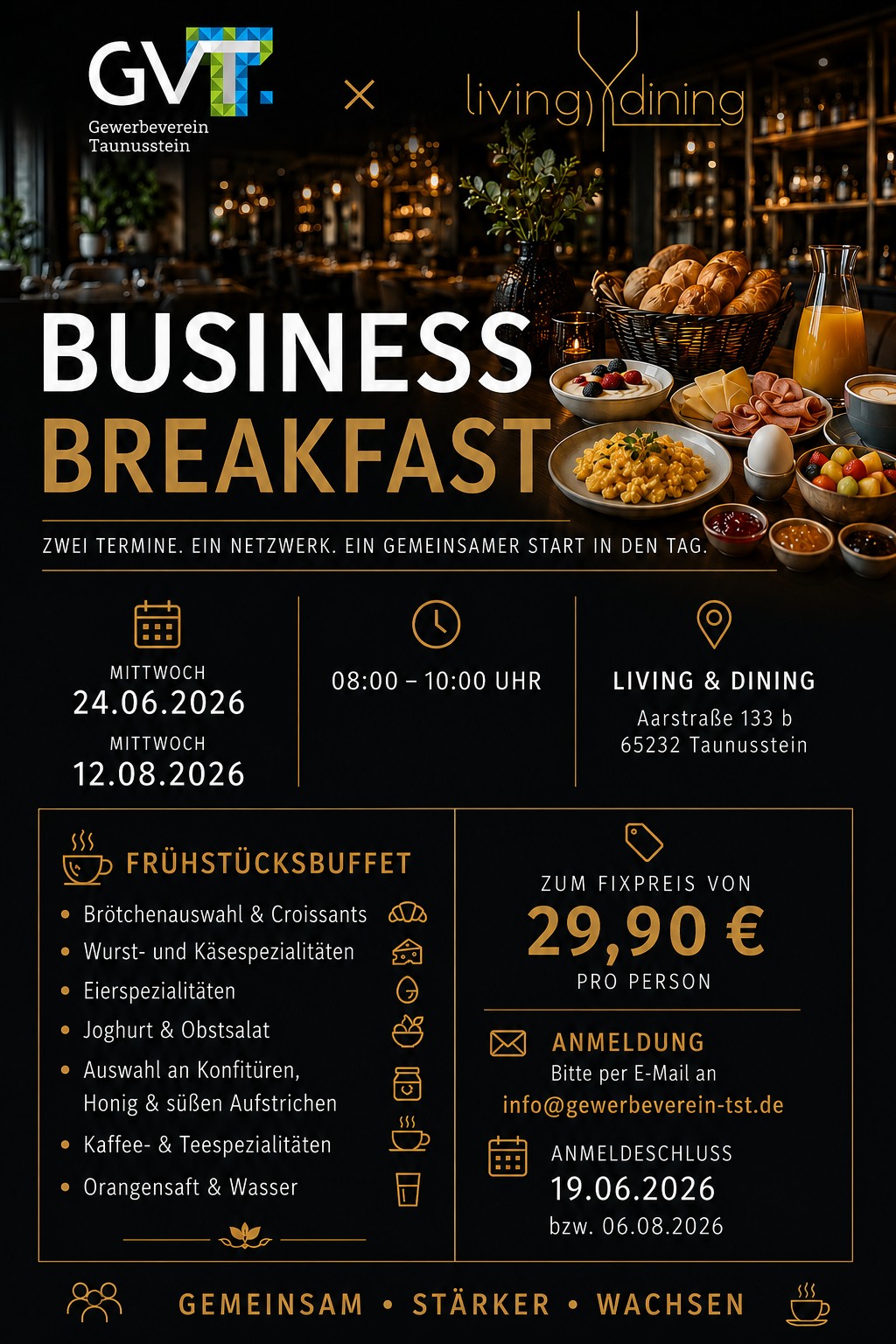 BUSINESS BREAKFAST GVT