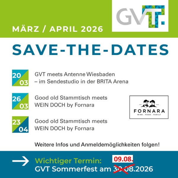 Save the date(s)
